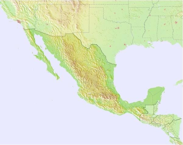 地図メキシコの予想