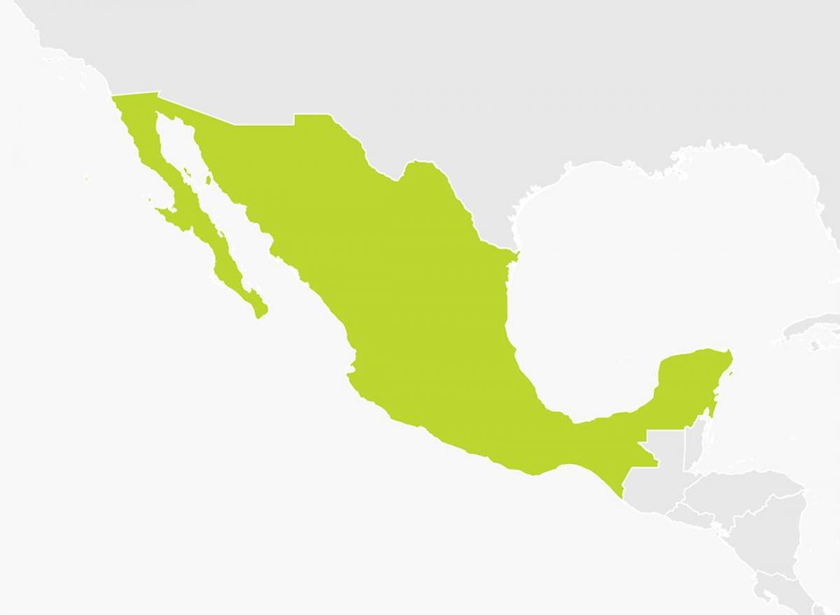 地図のメキシコpng