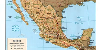 メキシコオリジナルマップ