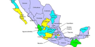 地図Mexicos国
