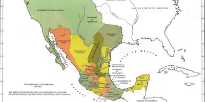 メキシコの地図の歴史
