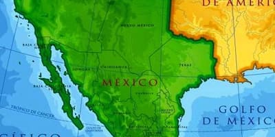 古代メキシコの地図