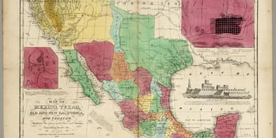 メキシコの地図old