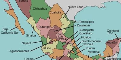 地図国メキシコ