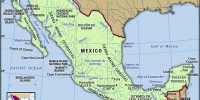 メキシコの地図のためのキッズ