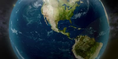 地図のメキシコの地球